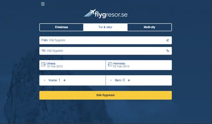 Flygresor.se android App screenshot 4